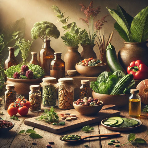 growth of health supplements and the rise of plant-based diets